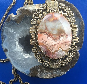 Crazy lace agate and geode